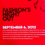 Fashion’s Night Out at Lehigh Valley Mail September 6, 2012