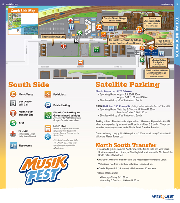 The Ultimate Musikfest Daily LineUp Page 12 of 12 Lehigh Happening